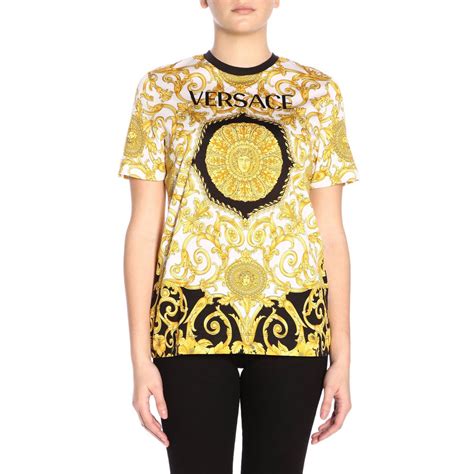 t short versace|Versace tee shirts women.